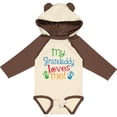 thumbnail image 3 of Inktastic My Grandaddy Loves Me Boys or Girls Long Sleeve Baby Bodysuit, 3 of 5