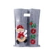 thumbnail image 5 of Funda para botella de vino navideña con capacidad para 2 botellas, reutilizable. Muñeco de nieve, 5 of 9