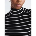 thumbnail image 4 of Free Assembly Women's Cozy Yarn Mock Neck Sweater with Short Sleeves, Lightweight, Sizes XS-XXL, 4 of 5