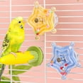 thumbnail image 4 of Jouet Perroquet Interaction Sonore Rotative en Forme d'Étoile de Mer en PC et Acier Inoxydable pour Cages à Oiseaux, 4 of 7
