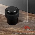 thumbnail image 5 of Tope cilíndrico para puerta de acero inoxidable con goma suave para montaje en piso - Tope para puerta duradero y resistente, negro de 1-3/4" de alto - ACTIVE Biensenido a ACTIVE, 5 of 5