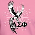 thumbnail image 3 of CafePress - Alpha Sigma Phi Phoenix Black T Shirt - Men's Fitted T-Shirt, 3 of 4