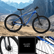 Hyper Bicycles 29 Mens Mountain Bike, Hard Tail, Adult Ages 14+, Blue