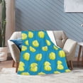thumbnail image 6 of KLL Fleece Blanket Plush Throw Blanket Ball Tennis ,Soft Fuzzy Cozy Flannel Blanket for Couch Sofa Bed.(40"x30" ), 6 of 7