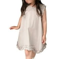 thumbnail image 4 of Vedolay Casual Dresses for Girls Sleeveless Straps A-Line Flowy Sundress,Z3-Grey 7-8 Years, 4 of 5