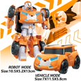 thumbnail image 1 of Tobot-figuras de acción de Transformers para niños, juguetes de Robot transformable, juguetes de hermanos de dibujos animados, Deformación de Anime coreano, coche, avión, vehículo, regalo para niños Fivean unisex, 1 of 2