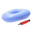thumbnail image 3 of Taburete inflable para bacinilla para mayores con bomba de , reutilizable, portátil, cómodo, para baño, inodoro, urinario, cojín inflable, 3 of 8