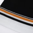 thumbnail image 6 of TKKCS Mens Short Sleeve Polo Shirts- Pullover Color Block Collared Casual Breathable Lightweight Striped Polos Orange Size 4XL, 6 of 6