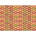 thumbnail image 1 of Ahgly Company Indoor Rectangle Patterned Yellow Orange Area Rugs, 2' x 3', 1 of 6