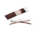 thumbnail image 2 of Fisherman Eyewear Slim Vision Rimless Reading Glasses, Tortoise (+3.00), 2 of 4