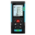 thumbnail image 1 of 50m Laser Distance Meter, Laser Meter, Calculates Surface Volume Distance, Pythagoras Function, Store 99 Data, Mute Function, IP54, 1 of 5