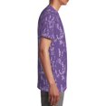 thumbnail image 6 of Wukai Lavender Flowers Youth Unisex Short Sleeve T-Shirt for Boys, Girls, Teens, and Kids-Small, 6 of 7