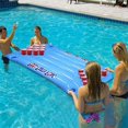 thumbnail image 4 of Inflatable Pool Party Floating Raft Multifunctional Beer Pong Air Mattress Inflatable Beer Pong Table for Beach Swimming Pool Camping_Perfect Gift, 4 of 5