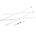 thumbnail image 3 of Pantograph Copy Rluer Drawing Enlarger Reducer Tool Metal Ruler 50cm Scale, 3 of 5