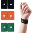 thumbnail image 1 of 6 Pieces,kids Travel Sickness Band,vertigo Relief,acupressure Band,sea Sickness, 1 of 5