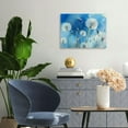 thumbnail image 2 of Acheng Dandelion Canvas Wall Art Flower Wall Decor Vintage Floral Print Painting Modern Living Room Decor Frame 20x16inch, 2 of 6