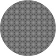 thumbnail image 1 of Ahgly Company Machine Washable Indoor Round Transitional Grey Gray Area Rugs, 5' Round, 1 of 7