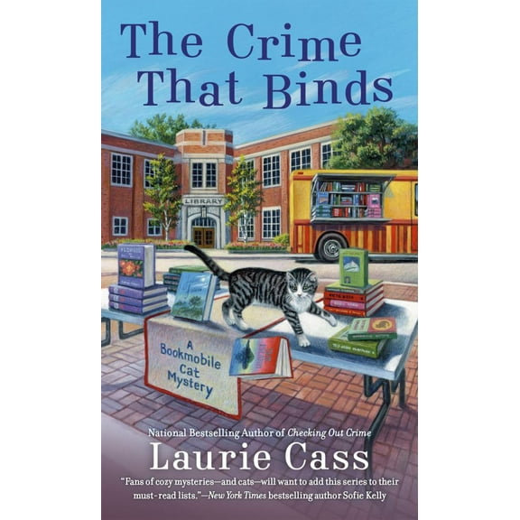 Bookmobile Cat Mystery The Crime That Binds, (Paperback)