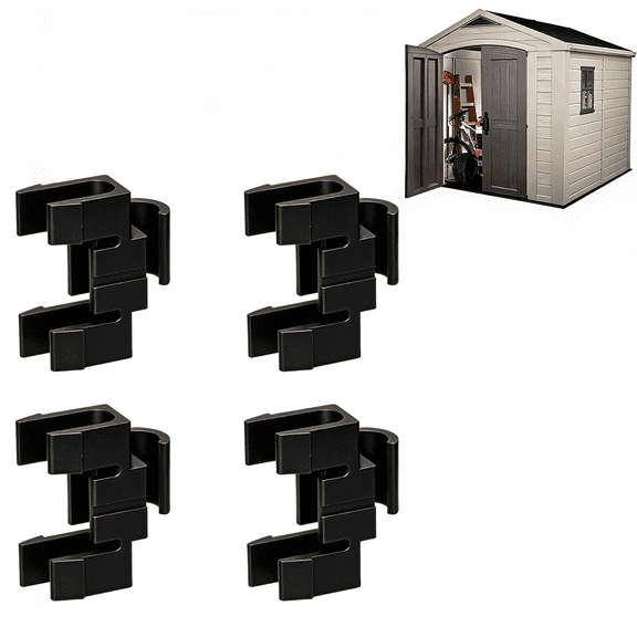 Hinge Replacement for Keter Factor Shed Door, Door Repair Hardware for Outdoor Storage Buildings, Convenient Maintenance Accessory