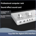 thumbnail image 3 of Tarjeta de Sonido Externa P10 para Ordenador, Portátil, de Escritorio, con USB, para Cantar, , Teléfono Móvil, Equipo de Grabación en ., 3 of 5