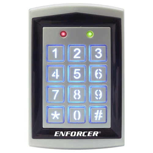 Seco-Larm SK-1323-SPQ Weatherproof Stand-Alone Keypad with Proximity Card Reader – Sealed Housing Access Control System