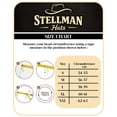 thumbnail image 3 of Authentic StellMan Cowboy Hat – Dark Brown Leather with Chin Strap & Braided Trim, 3 of 9