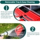 thumbnail image 4 of 10-compartment chicken nesting box con metal legs, roll-away design, lid cover to protect eggs, 4 of 6