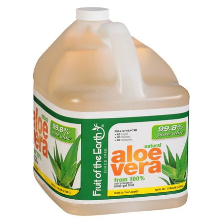 Fruit of the Earth Health & Wellness Aloe Vera Drink, 128 fluid ounces