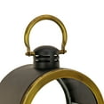 thumbnail image 4 of 18 in. Dome Lantern, Christmas Themed Home Decor, Small, Black and Gold, 4 of 5