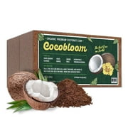 Coco Coir - Organic Coco Coir - Coco Bloom by GROWVIDA - Low EC & PH Levels - Growing Medium for Plants, Vegetable Gardens, Herbs and More - Indoor & Outdoor (COCO COIR - 2 - (1.4 LB BRICK)
