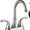 Brushed Nickel, variant on Kede 4 Inch Faucet 2 Handle Bathroom Sink Faucet Lead-Free Brushed Nickel Bath Sink Faucet with Pop-up Drain Stopper and Supply Hoses