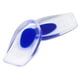 thumbnail image 4 of Plantillas de talón con amortiguación en forma de U, amortiguación, alivio de molestias, gel suave, corrector, almohadillas para zapatos, para tendinitis, azul, L, 4 of 14