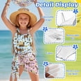 thumbnail image 6 of FUIALDOLG Horse Print Swimwear for Girls Age 7-18,Teen Girl One Piece Bathing Suit with Wrap Cover Up Skirt Sun Protection Girl Beach Outfit Athletic Bathing Suits Set,11-12Y, 6 of 7