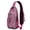 Fusion Mandala, variant on Artistic Paisley Sling Backpack – Bohemian Floral Crossbody Daypack, Lightweight Travel Bag with Adjustable Strap & Multiple Compartments