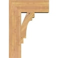 thumbnail image 3 of Ekena Millwork 5 1/2"W x 18"D x 26"H Merced Block Smooth Bracket, Western Red Cedar, 3 of 25