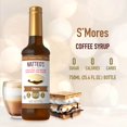 thumbnail image 2 of Matteo's Sugar Free Coffee Syrup, S'mores, 750mL, 0 Calories, 0 Sugar, (Single Bottle), 2 of 5