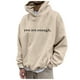 thumbnail image 4 of MHFRRA Sudadera con Capucha y Estampado de Moda para Hombre Beige, 4 of 4