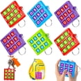 thumbnail image 1 of Juego de llaveros con forma de tic tac, 16 piezas, para regalar a una fiesta de cumpleaños infantil, 1 of 6