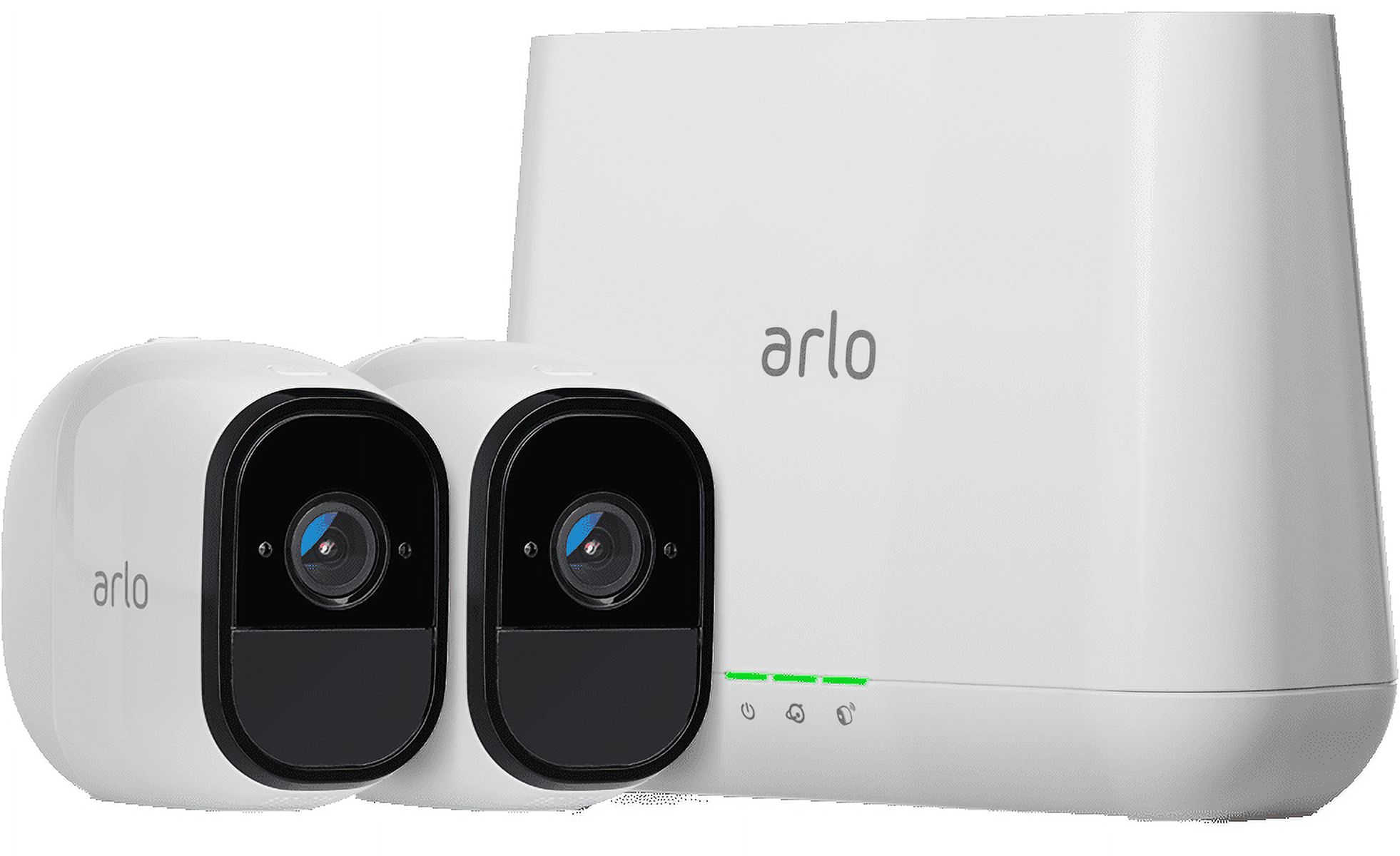 Arlo Pro 720P HD Security Camera System VMS4230 with FREE Outdoor Mount VMA1000 - 2 Wire-Free Rechargeable Battery Cameras with Two-Way Audio, Indoor/Outdoor, Night Vision, Motion Detection - image 4 of 16