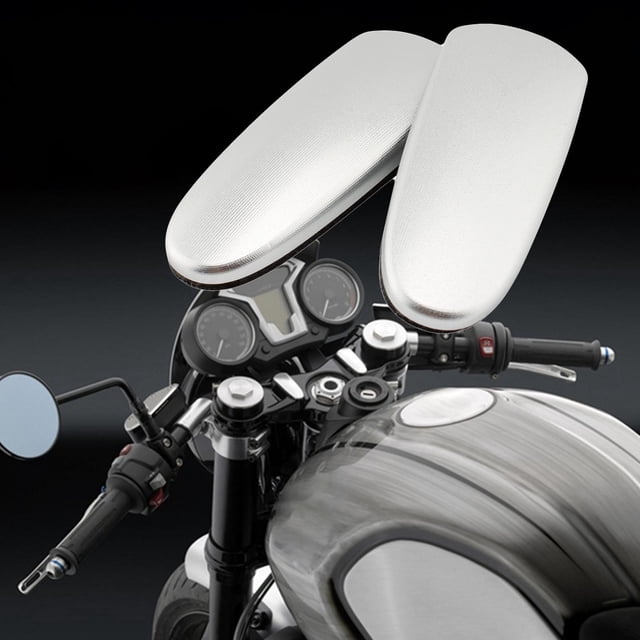 de 2 uds de cubierta de orificio de abrazadera para manillar de motocicleta, soportes de barra elevadora, abrazaderas, cubiertas de orificios de DYNWAVEMX Cubierta de la abrazadera del manillar