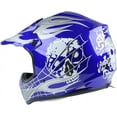thumbnail image 3 of Youth Kids Motocross Offroad Street Dirt Bike Helmet W/Goggles Gloves ATV Mx Skull Helmet, 3 of 12