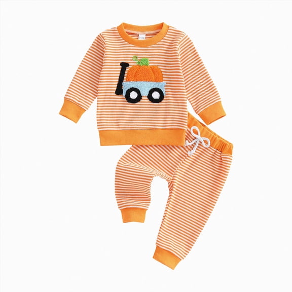 xaweyi Toddler Baby Boy Fall Winter Clothes Color Block Long Sleeve Sweatshirt Tops Joggers Pants Outfit Set,Sizes 12-18 Months