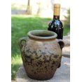 thumbnail image 2 of U.S.Sourcing Inc. Green Earthen Ware Terracotta Vessel/Planter with Handles - 7.5"x7", 2 of 6