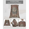 thumbnail image 7 of Boho Vintage Pillow Covers Standard Size 2 Pack, Retro Flowers Modern Geometric Abstract Art Soft Bed Throw Pillowcases Breathable Cooling Long Lumbar Body Pillow Sham Cover for Bed Sofa 20''x26'', 7 of 7