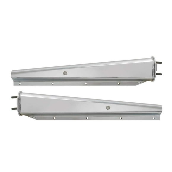 GG Grand General 30574 Cintres Droits à Ressort en Acier Inoxydable 2-1/2 Pouces, Centre de Boulon de 2,5 Pouces