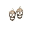 Charms Skull Pendants Gothic Jewelry Making Supplies 10 Pieces (Antique Copper)