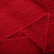 thumbnail image 5 of Suéteres Umfun para mujer, sueltos, informales, de punto, lisos, estampados, cuello redondo, manga 3/4, suaves al tacto, ligeros, rojos, talla 3XL, 5 of 5