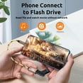 thumbnail image 3 of USB C to USB 3.0 A Female (2 Pack) OTG Adapter Compatible with Android Tablets/ Winds/ PC /Mice/Digital Camera's for FULL USB Braided Thunderbolt 3 On The Go Cable Connector(GOLD), 3 of 5