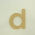 thumbnail image 4 of Package of 1, 8 Inch X 3/4" Thickness MDF Letter d in The Gotham Rounded Font, Thick, Lower Case for Art & Craft Project, Made in USA, 4 of 4