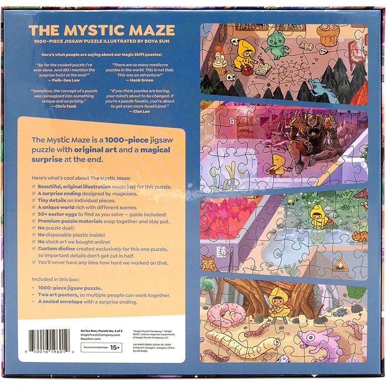 1000-Piece Jigsaw Puzzle from The Magic Puzzle Company